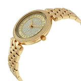 Buy Shop Michael Kors Darci Gold Dial Gold Steel Strap Watch for Women - MK3445 USA Online