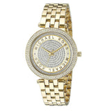Buy Shop Michael Kors Darci Gold Dial Gold Steel Strap Watch for Women - MK3445 USA Online