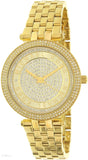 Buy Shop Michael Kors Darci Gold Dial Gold Steel Strap Watch for Women - MK3445 USA Online