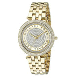 Buy Shop Michael Kors Darci Gold Dial Gold Steel Strap Watch for Women - MK3445 USA Online