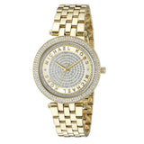 Buy Shop Michael Kors Darci Gold Dial Gold Steel Strap Watch for Women - MK3445 USA Online