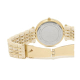 Buy Shop Michael Kors Darci Gold Dial Gold Steel Strap Watch for Women - MK4325 USA Online