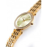 Buy Shop Michael Kors Darci Gold Dial Gold Steel Strap Watch for Women - MK4325 USA Online