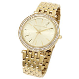 Buy Shop Michael Kors Darci Gold Dial Gold Steel Strap Watch for Women - MK4325 USA Online