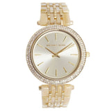Buy Shop Michael Kors Darci Gold Dial Gold Steel Strap Watch for Women - MK4325 USA Online