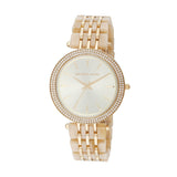 Buy Shop Michael Kors Darci Gold Dial Gold Steel Strap Watch for Women - MK4325 USA Online