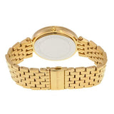 Buy Shop Michael Kors Darci Gold Dial with Diamonds Gold Steel Strap Watch for Women - MK3295 USA Online