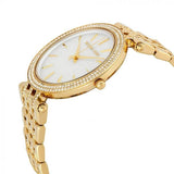 Buy Shop Michael Kors Darci Gold Dial with Diamonds Gold Steel Strap Watch for Women - MK3295 USA Online