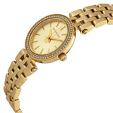 Buy Shop Michael Kors Darci Gold Dial with Diamonds Gold Steel Strap Watch for Women - MK3295 USA Online