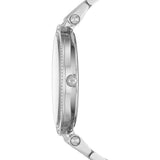 Buy Shop Michael Kors Darci Mother of Pearl Blue Dial Silver Steel Strap Watch for Women - MK3515 USA Online