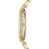 Buy Shop Michael Kors Darci Mother of Pearl Dial Gold Steel Strap Watch for Women - MK3219 USA Online