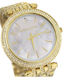 Buy Shop Michael Kors Darci Mother of Pearl Dial Gold Steel Strap Watch for Women - MK3219 USA Online