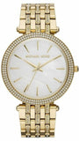 Buy Shop Michael Kors Darci Mother of Pearl Dial Gold Steel Strap Watch for Women - MK3219 USA Online