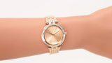 Buy Shop Michael Kors Darci Mother of Pearl Dial Rose Gold Steel Strap Watch for Women - MK3220 USA Online