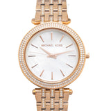 Buy Shop Michael Kors Darci Mother of Pearl Dial Rose Gold Steel Strap Watch for Women - MK3220 USA Online