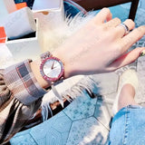 Buy Shop Michael Kors Darci Pave Silver Dial Rose Gold Steel Strap Watch For Women - MK4517 USA Online