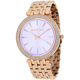 Buy Shop Michael Kors Darci Purple Dial Rose Gold Steel Strap Watch for Women - MK3400 USA Online
