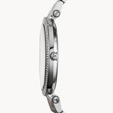 Buy Shop Michael Kors Darci Purple Dial Two Tone Steel Strap Watch for Women - MK3353 USA Online