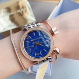 Buy Shop Michael Kors Darci Quartz Blue Dial Two Tone Steel Strap Watch For Women - MK3401 USA Online