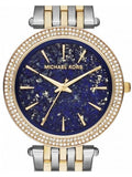 Buy Shop Michael Kors Darci Quartz Blue Dial Two Tone Steel Strap Watch For Women - MK3401 USA Online