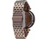 Buy Shop Michael Kors Darci Quartz Brown Dial Brown Steel Strap Watch For Women - MK3416 USA Online