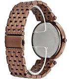 Buy Shop Michael Kors Darci Quartz Brown Dial Brown Steel Strap Watch For Women - MK3416 USA Online
