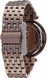 Buy Shop Michael Kors Darci Quartz Brown Dial Brown Steel Strap Watch For Women - MK3416 USA Online