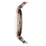 Buy Shop Michael Kors Darci Quartz Brown Dial Brown Steel Strap Watch For Women - MK3416 USA Online