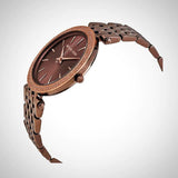 Buy Shop Michael Kors Darci Quartz Brown Dial Brown Steel Strap Watch For Women - MK3416 USA Online