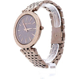 Buy Shop Michael Kors Darci Quartz Brown Dial Brown Steel Strap Watch For Women - MK3416 USA Online