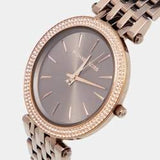 Buy Shop Michael Kors Darci Quartz Brown Dial Brown Steel Strap Watch For Women - MK3416 USA Online