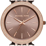 Buy Shop Michael Kors Darci Quartz Brown Dial Brown Steel Strap Watch For Women - MK3416 USA Online