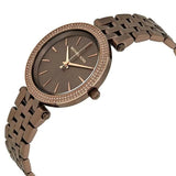 Buy Shop Michael Kors Darci Quartz Brown Dial Brown Steel Strap Watch For Women - MK3553 USA Online
