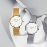 Buy Shop Michael Kors Darci Quartz Gold Dial Gold Mesh Strap Watch for Women - MK7121 USA Online
