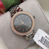 Buy Shop Michael Kors Darci Quartz Grey Dial Grey Steel Strap Watch For Women - MK3432 USA Online
