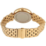 Buy Shop Michael Kors Darci Quartz Mother of Pearl Red Dial Gold Steel Strap Watch For Women - MK3583 USA Online