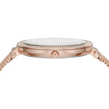 Buy Shop Michael Kors Darci Quartz Mother of Pearl White Dial Rose Gold Mesh Bracelet Watch For Women - MK4519 USA Online