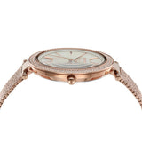 Buy Shop Michael Kors Darci Quartz Mother of Pearl White Dial Rose Gold Mesh Bracelet Watch For Women - MK4519 USA Online