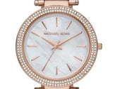 Buy Shop Michael Kors Darci Quartz Mother of Pearl White Dial Rose Gold Mesh Bracelet Watch For Women - MK4519 USA Online