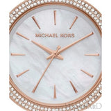 Buy Shop Michael Kors Darci Quartz Mother of Pearl White Dial Rose Gold Mesh Bracelet Watch For Women - MK4519 USA Online