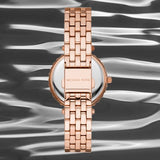 Buy Shop Michael Kors Darci Quartz Rose Gold Dial Rose Gold Steel Strap Watch For Women - MK4514 USA Online