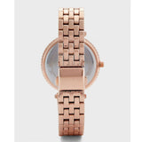 Buy Shop Michael Kors Darci Quartz Rose Gold Dial Rose Gold Steel Strap Watch For Women - MK4514 USA Online