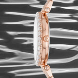 Buy Shop Michael Kors Darci Quartz Rose Gold Dial Rose Gold Steel Strap Watch For Women - MK4514 USA Online