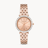Buy Shop Michael Kors Darci Quartz Rose Gold Dial Rose Gold Steel Strap Watch For Women - MK4514 USA Online
