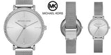 Buy Shop Michael Kors Darci Quartz Silver Dial Silver Mesh Strap Watch for Women - MK7123 USA Online