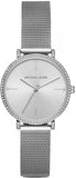 Buy Shop Michael Kors Darci Quartz Silver Dial Silver Mesh Strap Watch for Women - MK7123 USA Online