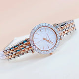 Buy Shop Michael Kors Darci Quartz Silver Dial Two Tone Steel Strap Watch For Women - MK4515 USA Online