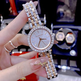 Buy Shop Michael Kors Darci Quartz Silver Dial Two Tone Steel Strap Watch For Women - MK4515 USA Online