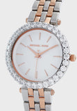 Buy Shop Michael Kors Darci Quartz Silver Dial Two Tone Steel Strap Watch For Women - MK4515 USA Online