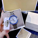 Buy Shop Michael Kors Darci Quartz White Dial Silver Steel Strap Watch For Women - MK4516 USA Online
